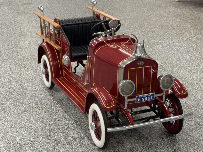 American National Hose Reel Pedal Truck